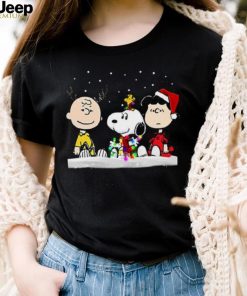 Snoopy And Group Friend Christmas T Shirt, Snoopy Christmas Shirt, Funny T Shirt For Friend