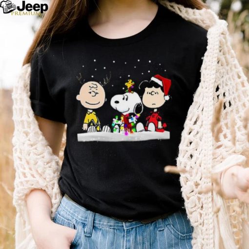 Snoopy And Group Friend Christmas T Shirt, Snoopy Christmas Shirt, Funny T Shirt For Friend