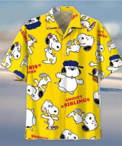 Snoopy And Siblings Summer Time Hawaiian Shirt