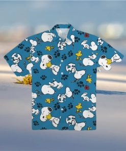 Snoopy And Woodstock Hawaiian Shirt