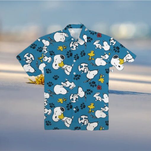 Snoopy And Woodstock Hawaiian Shirt