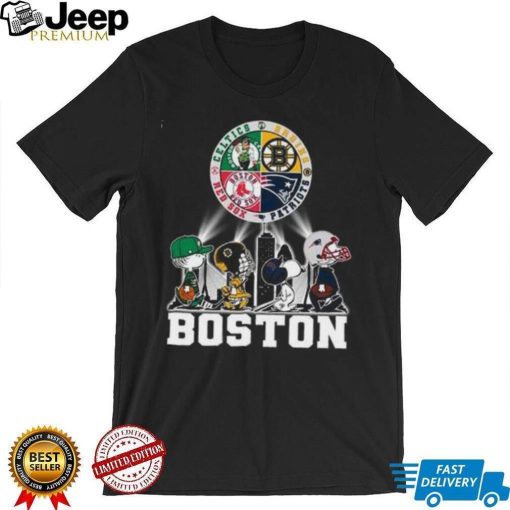 Snoopy Boston City Legend T Shirt