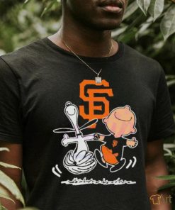 Snoopy Charlie Brown San Francisco Giants Baseball 2023 Shirt