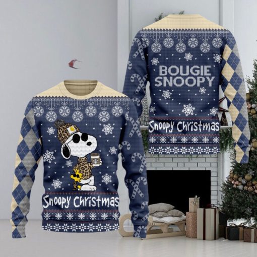 Snoopy Christmas Bougie Snoopy Ugly Sweater