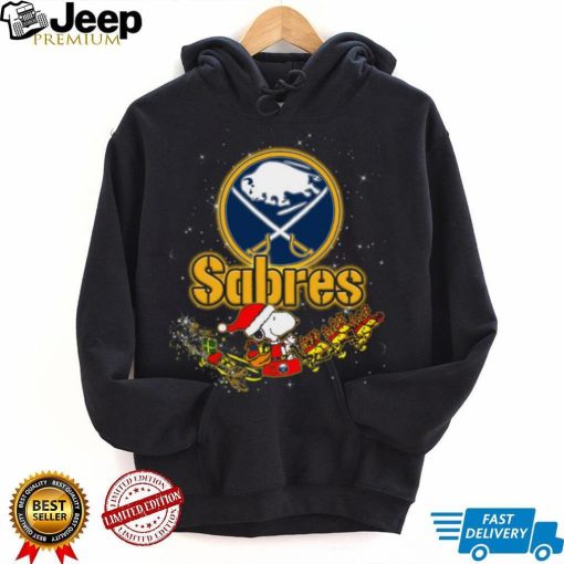 Snoopy Christmas Buffalo Sabres T Shirts