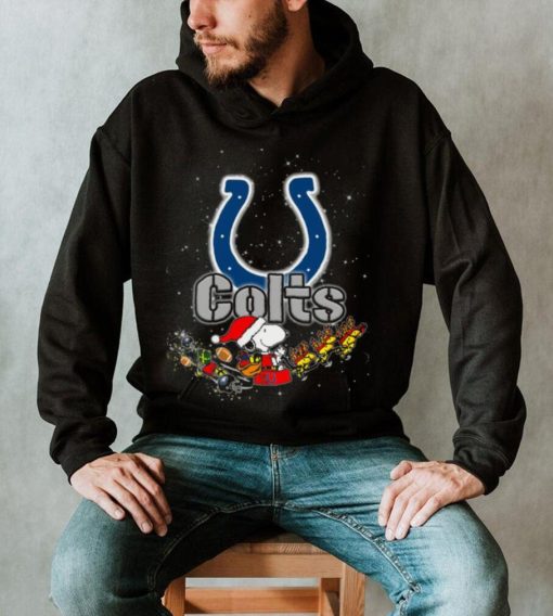 Snoopy Christmas Indianapolis Colts T Shirts