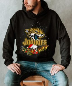 Snoopy Christmas Jacksonville Jaguars T Shirts