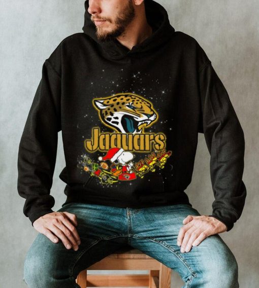 Snoopy Christmas Jacksonville Jaguars T Shirts