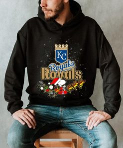 Snoopy Christmas Kansas City Royals T Shirts