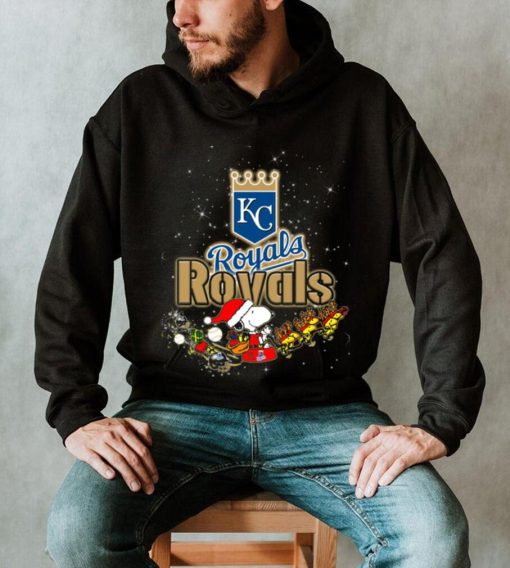 Snoopy Christmas Kansas City Royals T Shirts