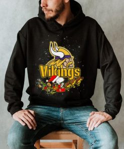 Snoopy Christmas Minnesota Vikings T Shirts