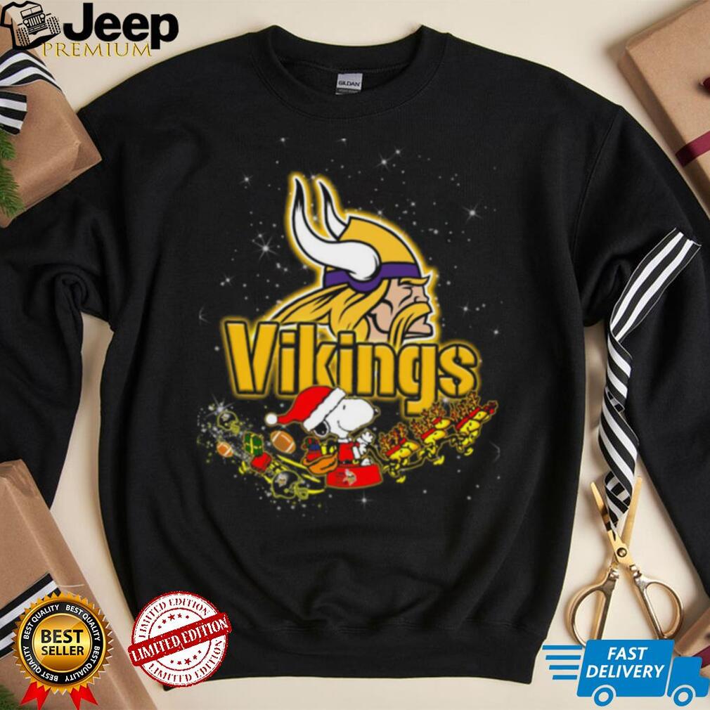 Christmas Snoopy Minnesota Vikings Shirt, hoodie, longsleeve