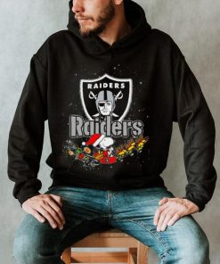 Snoopy Christmas Oakland Raiders T Shirts