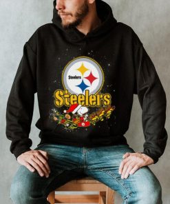 Snoopy Christmas Pittsburgh Steelers T Shirts