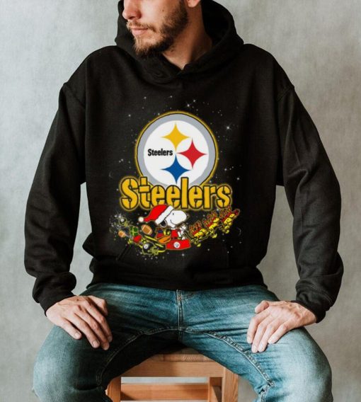 Snoopy Christmas Pittsburgh Steelers T Shirts