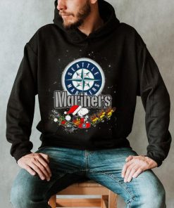 Snoopy Christmas Seattle Mariners T Shirts