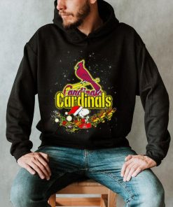 Snoopy Christmas St. Louis Cardinals T Shirts