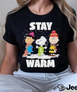 Snoopy Christmas Stay Warm Snoopy Stay Warm Christmas Shirt