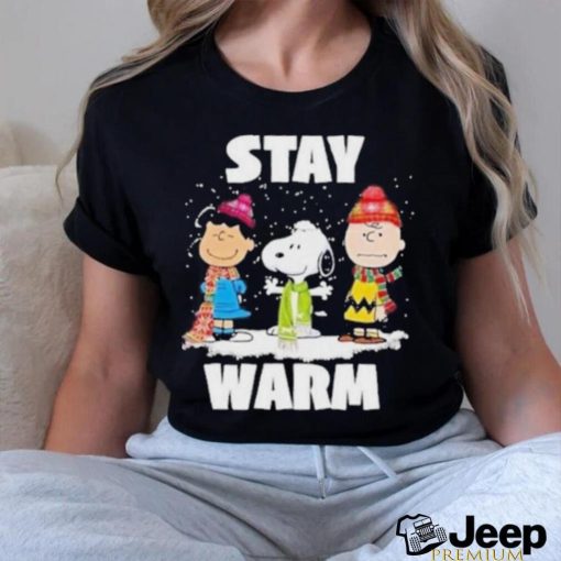 Snoopy Christmas Stay Warm Snoopy Stay Warm Christmas Shirt