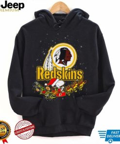 Snoopy Christmas Washington Redskins T Shirts