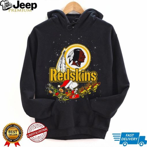 Snoopy Christmas Washington Redskins T Shirts