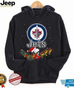 Snoopy Christmas Winnipeg Jets T Shirts