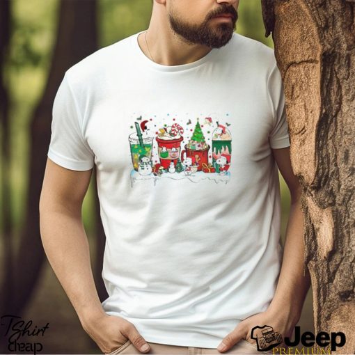 Snoopy Coffee Cup Christmas Sweatshirt Peanuts Christmas Shirt