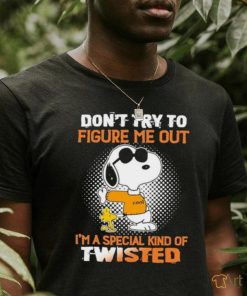 Snoopy Cool don’t try to figure me out i’m a special kind of twisted vintage shirt