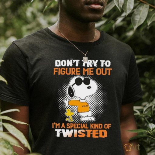 Snoopy Cool don’t try to figure me out i’m a special kind of twisted vintage shirt