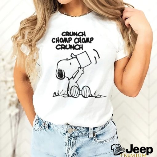 Snoopy Crunch Chomp Chomp Crunch Shirt