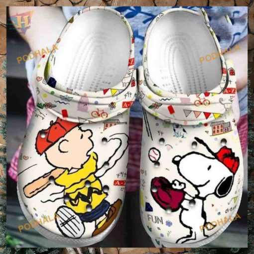 Snoopy Dog Custom Crocs Unique Birthday Gift Shoes