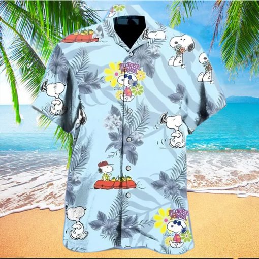 Snoopy Flower Power Disney Cruise 2023 Disney Hawaiian Shirt