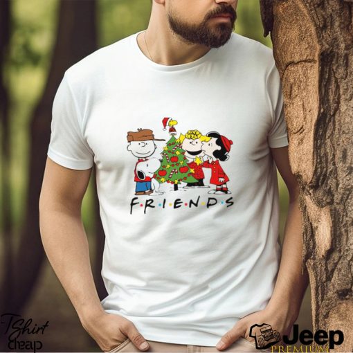 Snoopy Friend Xmas Tree T Shirt