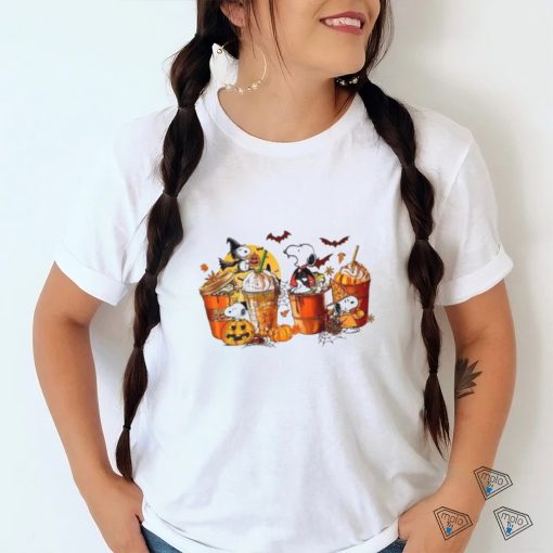 Snoopy Halloween Coffee Shirt, Horror Pumpkin Shirt, Snoopy Halloween T Shirt, Peanuts Halloween Shirts, Cute Snoopy Pumpkin Sweatshirt