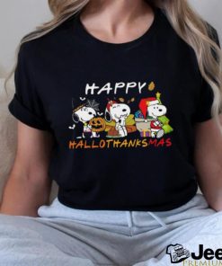 Snoopy Happy Hallothanksmas Shirt