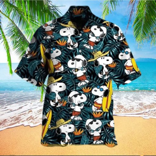 Snoopy Hawaiian Shirt Tropical Disney Beach Summer Shirt