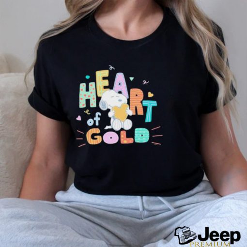 Snoopy Heart Of Gold Baby Peanuts Shirt