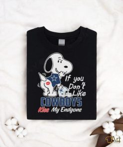 Snoopy If You Don’t Like Dallas Cowboys Kiss My Endzone Shirt