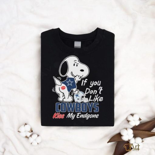 Snoopy If You Don’t Like Dallas Cowboys Kiss My Endzone Shirt