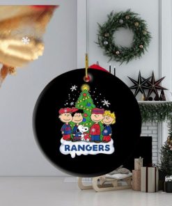 Snoopy Merry Christmas Texas Rangers 2023 Ornament