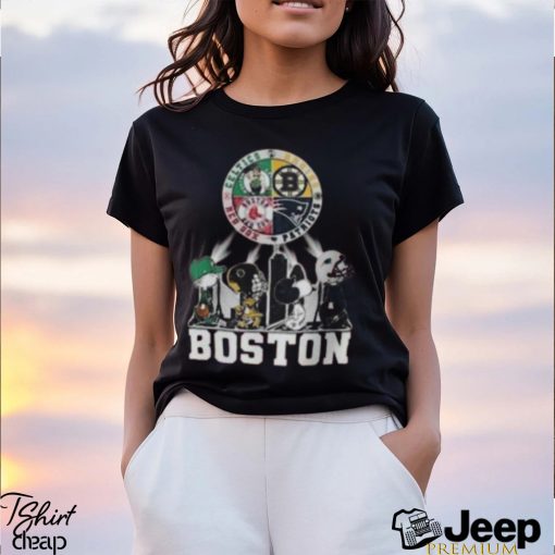 Snoopy Peanuts Characters Boston City Legend Shirt