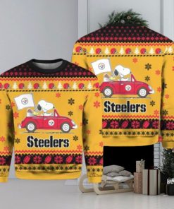 Snoopy Steelers Christmas Sweater