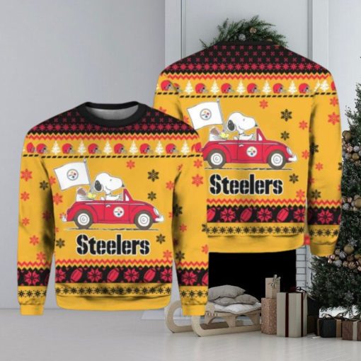 Snoopy Steelers Christmas Sweater