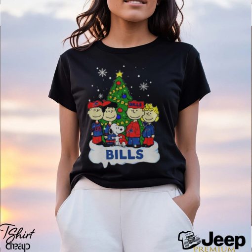 Snoopy The Peanuts Buffalo Bills Christmas Shirt