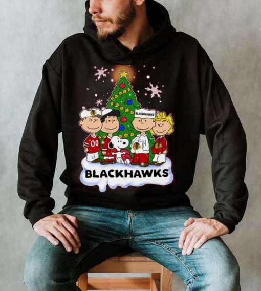 Snoopy The Peanuts Chicago Blackhawks Christmas Sweaters