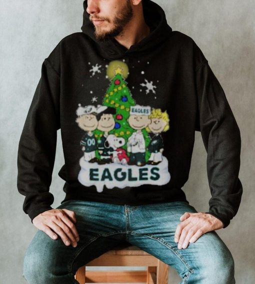 Snoopy The Peanuts Philadelphia Eagles Christmas Shirt