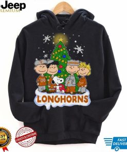 Snoopy The Peanuts Texas Longhorns Christmas T Shirts