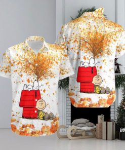 Snoopy White Hawaiian Shirt, Perfect Gift for Snoopy Lovers