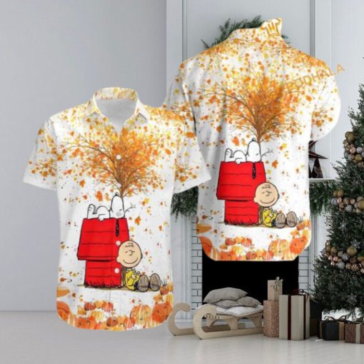 Snoopy White Hawaiian Shirt, Perfect Gift for Snoopy Lovers