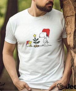 Snoopy Woodstock Christmas Plant A Christmas Tree Shirt, Peanuts Snoopy Christmas T Shirt